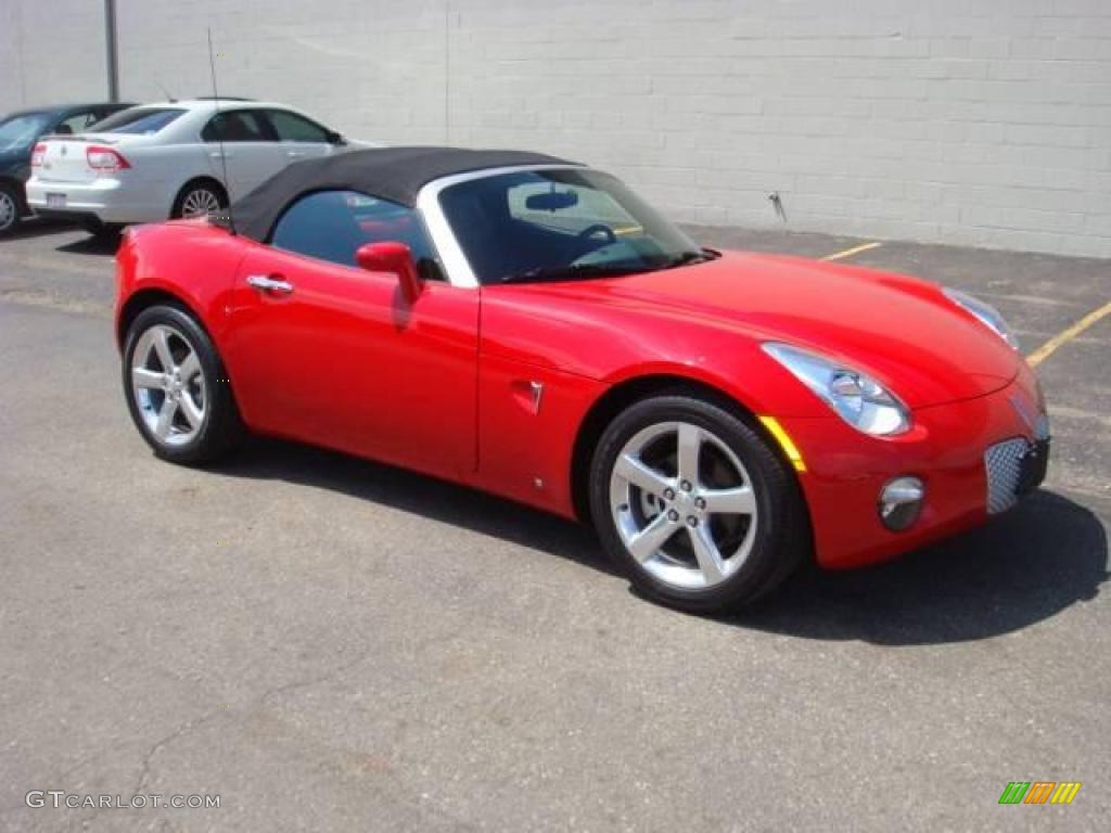 2006 Solstice Roadster - Aggressive Red / Ebony photo #7