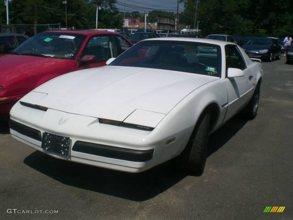 1989 Firebird Coupe - White / Tan photo #2