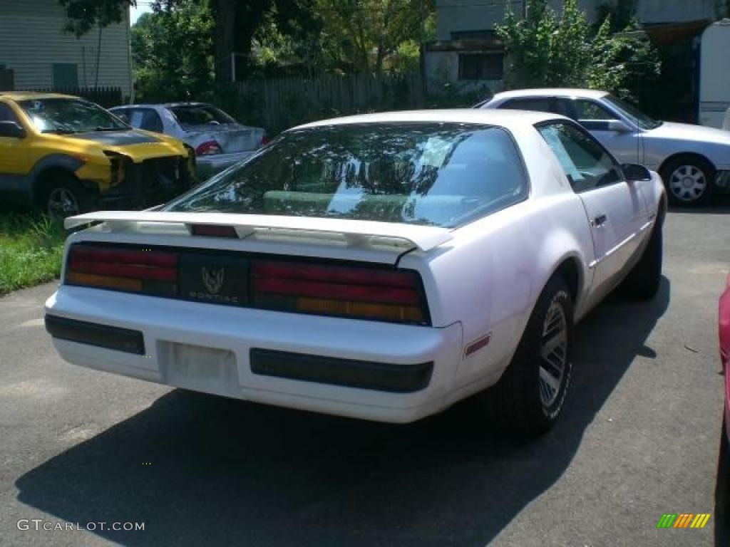 1989 Firebird Coupe - White / Tan photo #5