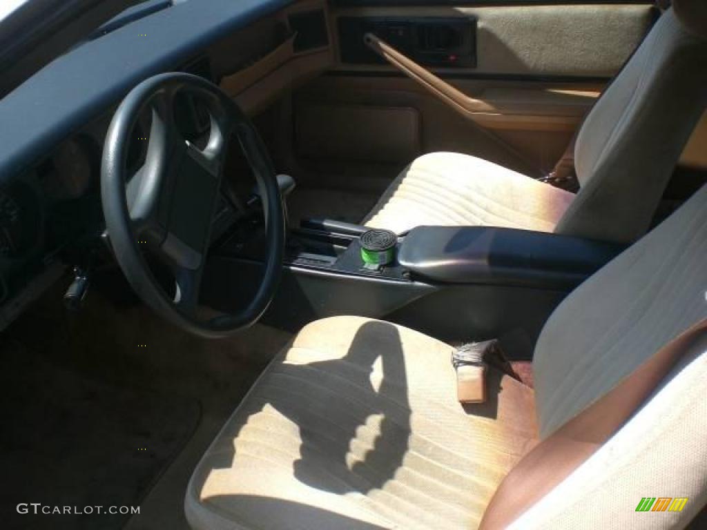 1989 Firebird Coupe - White / Tan photo #6