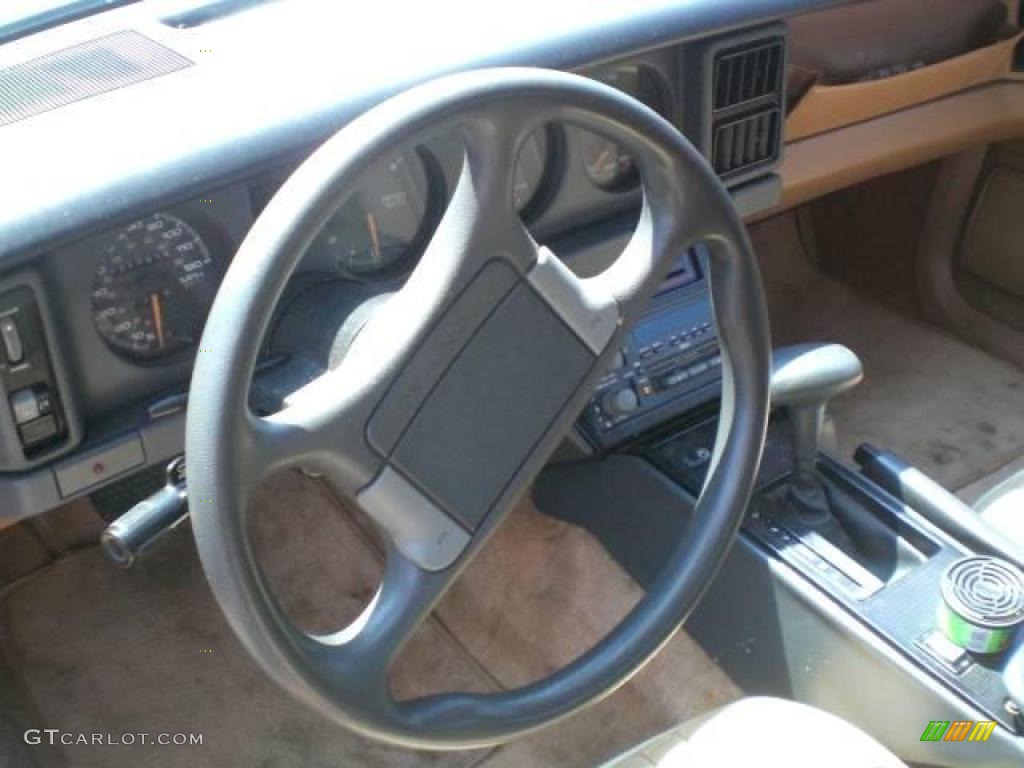 1989 Firebird Coupe - White / Tan photo #8