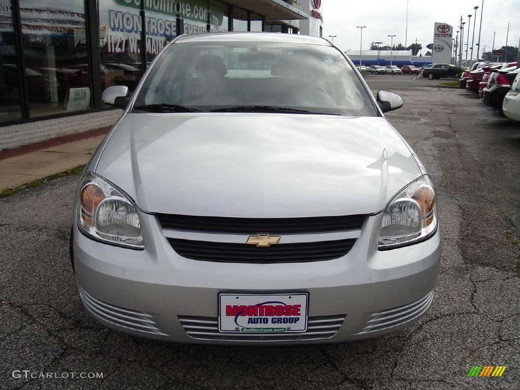 2008 Cobalt LT Sedan - Ultra Silver Metallic / Gray photo #8