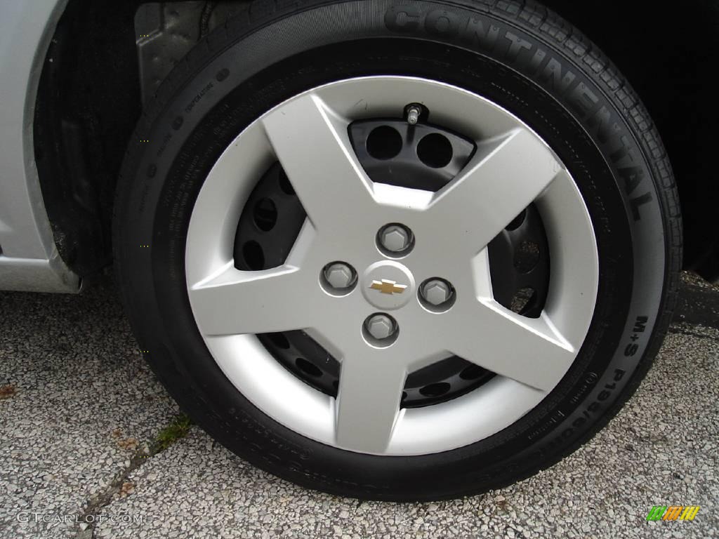 2008 Cobalt LT Sedan - Ultra Silver Metallic / Gray photo #11