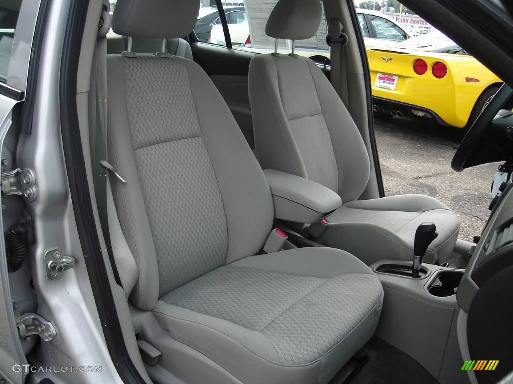 2008 Cobalt LT Sedan - Ultra Silver Metallic / Gray photo #13