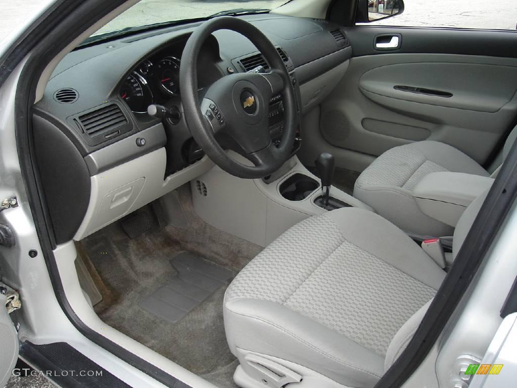 2008 Cobalt LT Sedan - Ultra Silver Metallic / Gray photo #23