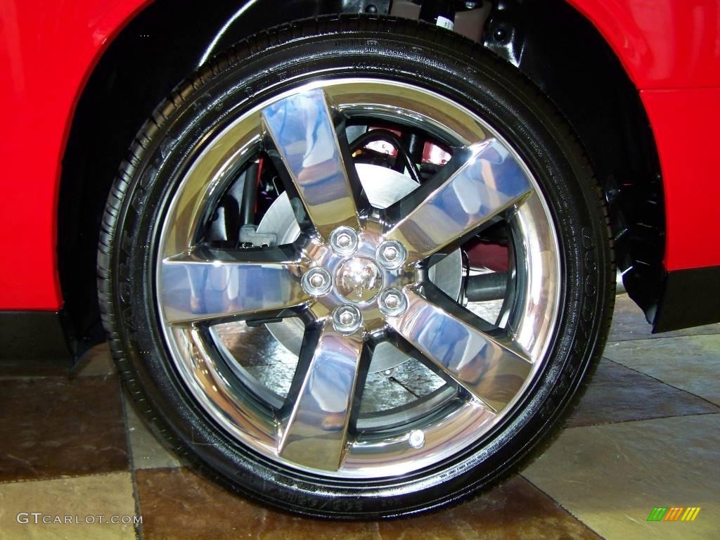2009 Challenger R/T - TorRed / Dark Slate Gray photo #4