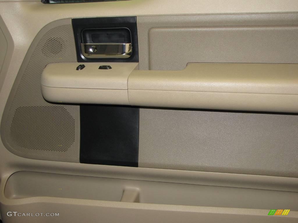 2006 F150 XLT SuperCab 4x4 - Dark Stone Metallic / Tan photo #10