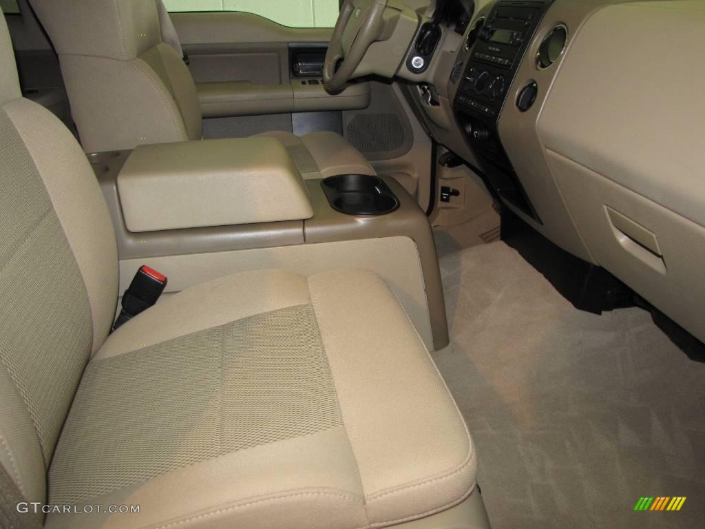 2006 F150 XLT SuperCab 4x4 - Dark Stone Metallic / Tan photo #15