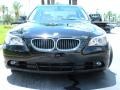 Jet Black - 5 Series 525i Sedan Photo No. 3