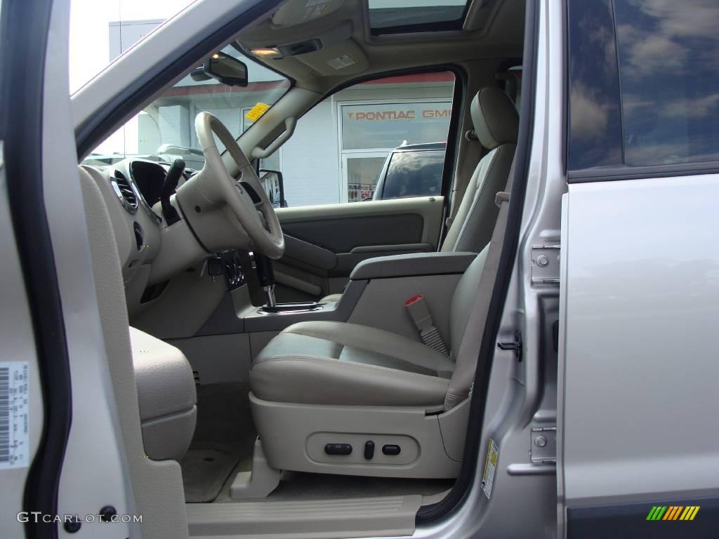 2006 Explorer XLT 4x4 - Silver Birch Metallic / Stone photo #12
