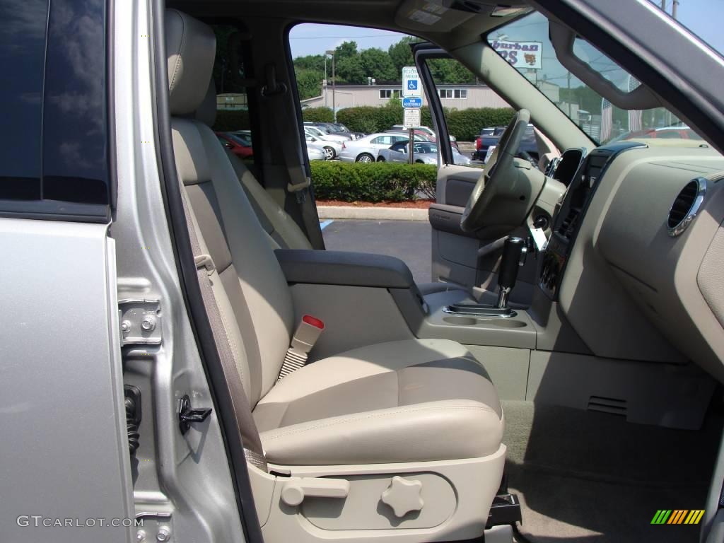 2006 Explorer XLT 4x4 - Silver Birch Metallic / Stone photo #16