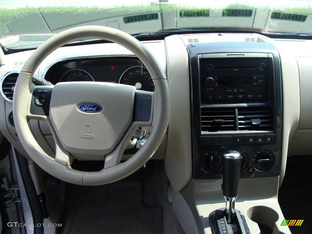 2006 Explorer XLT 4x4 - Silver Birch Metallic / Stone photo #20