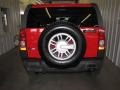 2008 Victory Red Hummer H3   photo #4