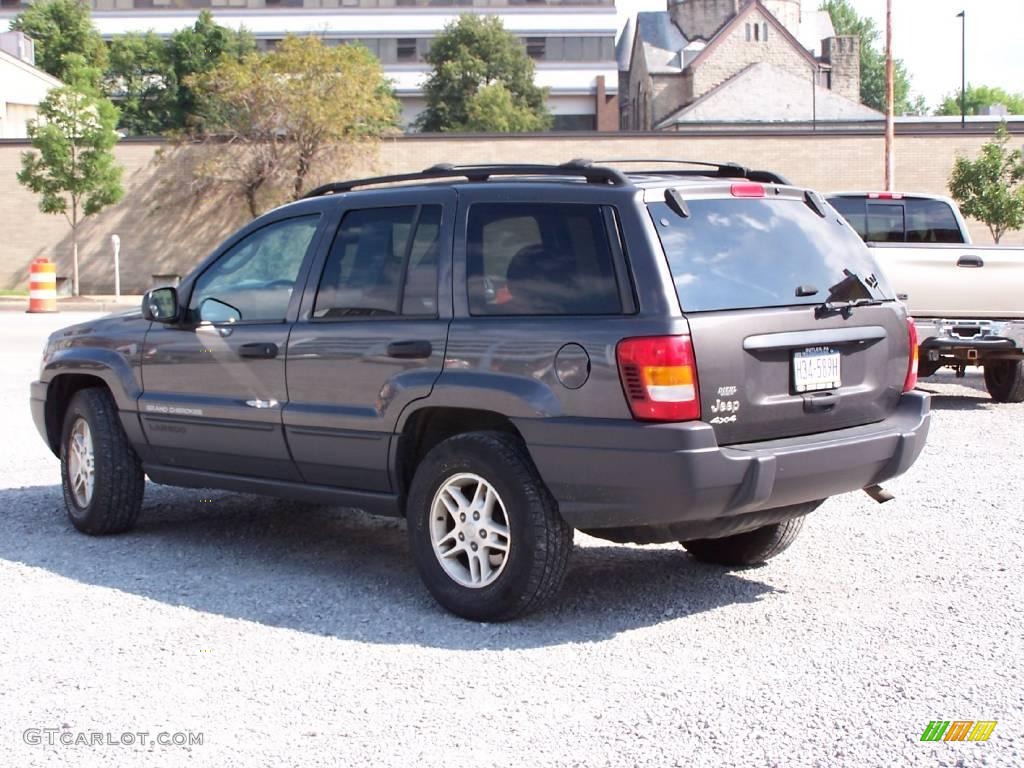 2004 Grand Cherokee Laredo 4x4 - Graphite Metallic / Dark Slate Gray photo #2