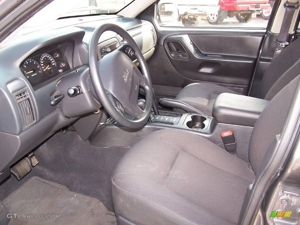 2004 Grand Cherokee Laredo 4x4 - Graphite Metallic / Dark Slate Gray photo #5