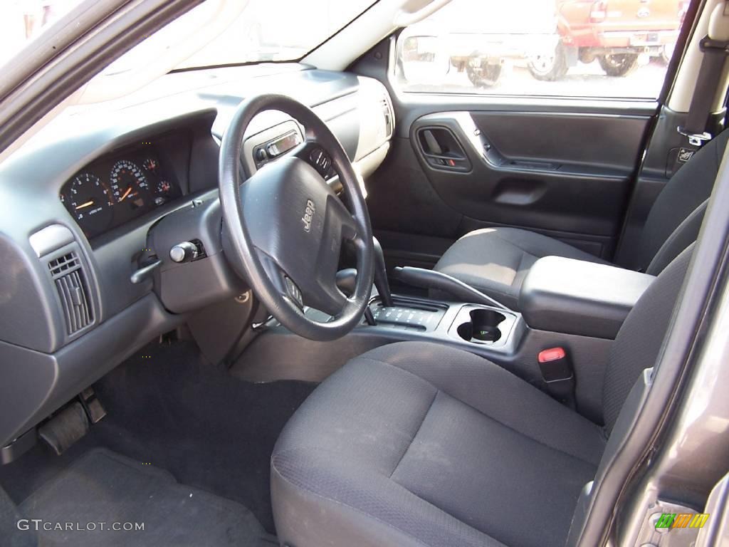 2004 Grand Cherokee Laredo 4x4 - Graphite Metallic / Dark Slate Gray photo #12