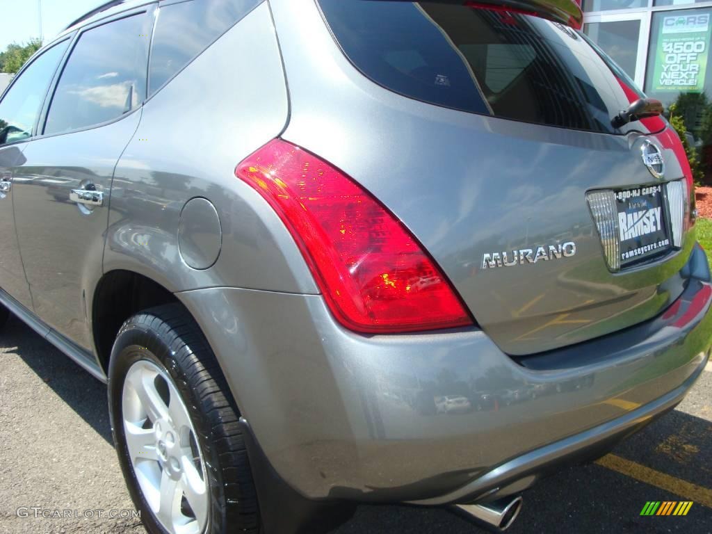 2005 Murano SL AWD - Platinum Metallic / Charcoal photo #16