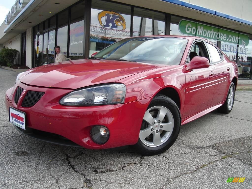 2008 Grand Prix Sedan - Crimson Red / Ebony photo #1