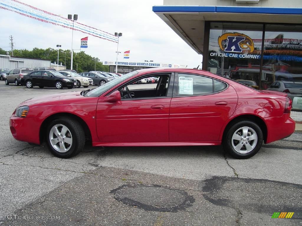 2008 Grand Prix Sedan - Crimson Red / Ebony photo #2