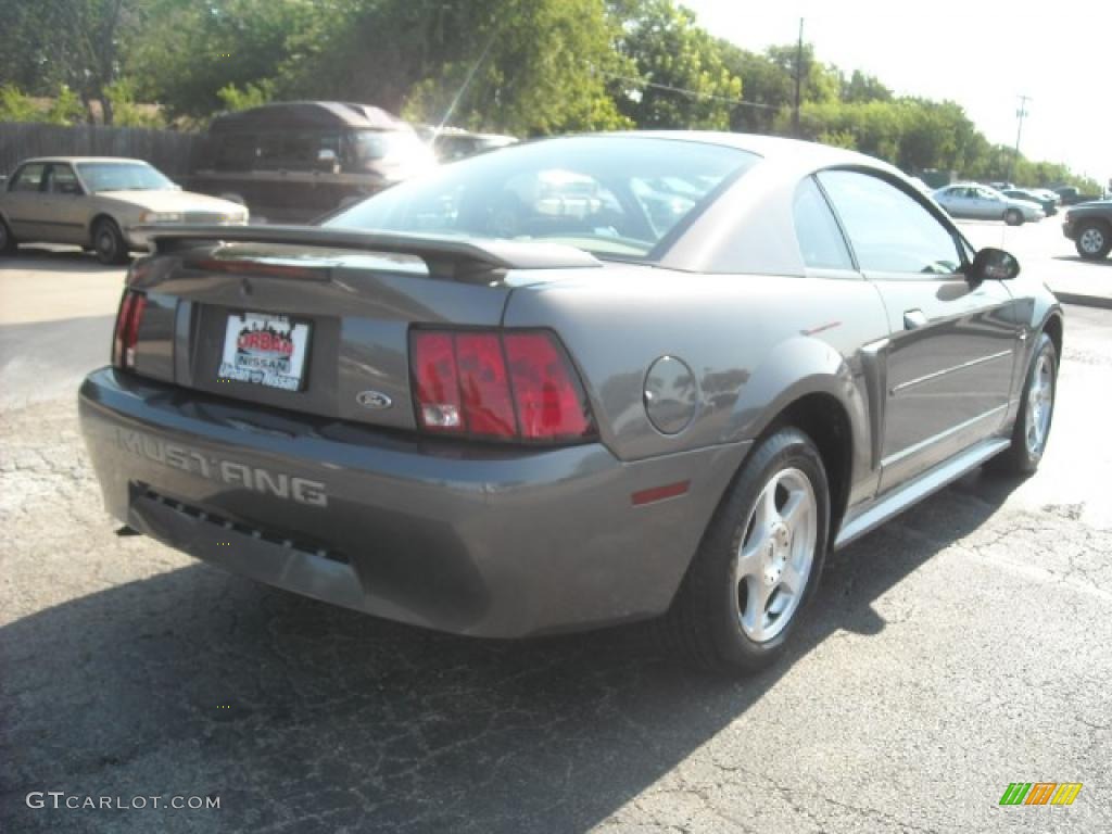 2003 Mustang V6 Coupe - Dark Shadow Grey Metallic / Medium Graphite photo #4