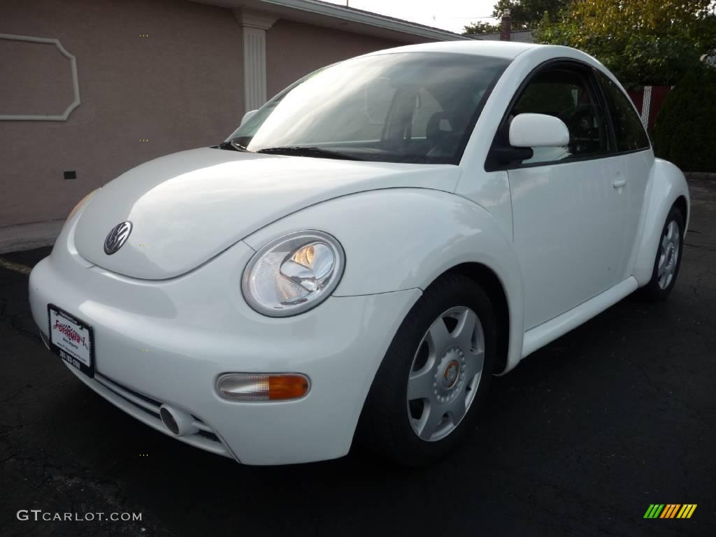1998 New Beetle 2.0 Coupe - Cool White / Gray photo #1