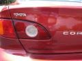 2001 Impulse Red Toyota Corolla LE  photo #45