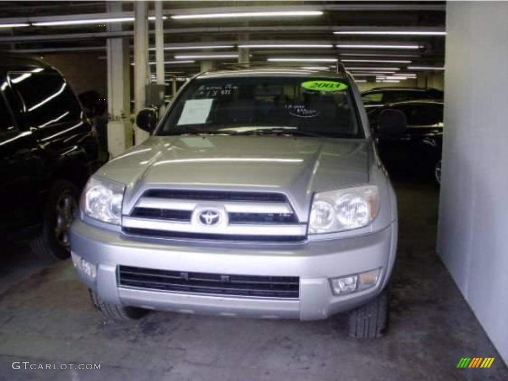 2003 4Runner SR5 4x4 - Titanium Metallic / Stone photo #1