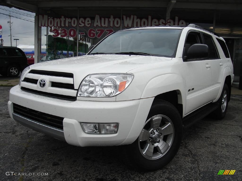 2004 4Runner SR5 4x4 - Natural White / Stone photo #1