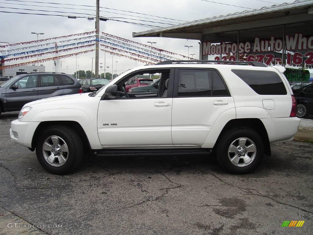 2004 4Runner SR5 4x4 - Natural White / Stone photo #2