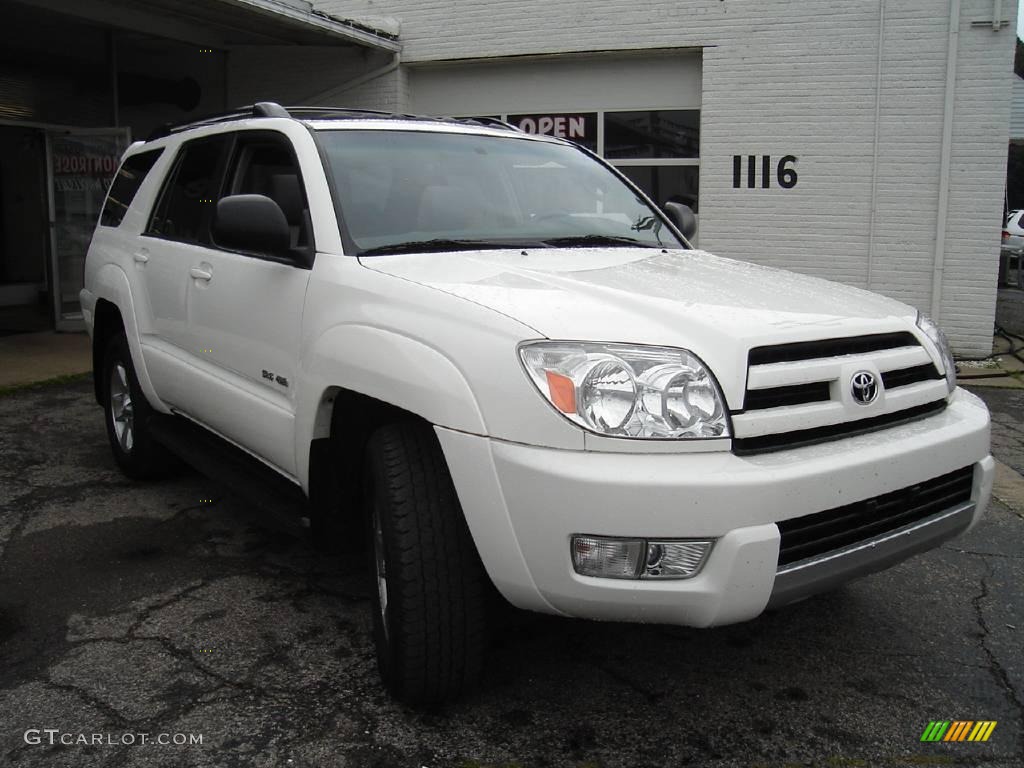 2004 4Runner SR5 4x4 - Natural White / Stone photo #7