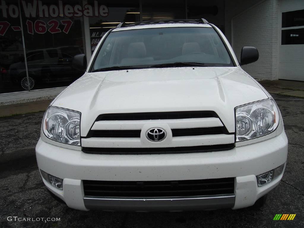 2004 4Runner SR5 4x4 - Natural White / Stone photo #8