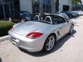 2009 Arctic Silver Metallic Porsche Boxster   photo #2