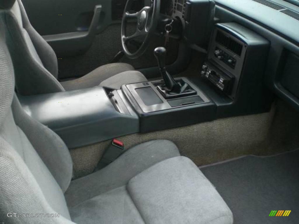 1986 Fiero 2M4 - Silver / Gray photo #9
