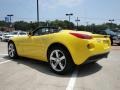 2008 Mean Yellow Pontiac Solstice Roadster  photo #5