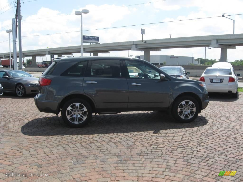 2007 MDX Technology - Nimbus Gray Metallic / Taupe photo #4