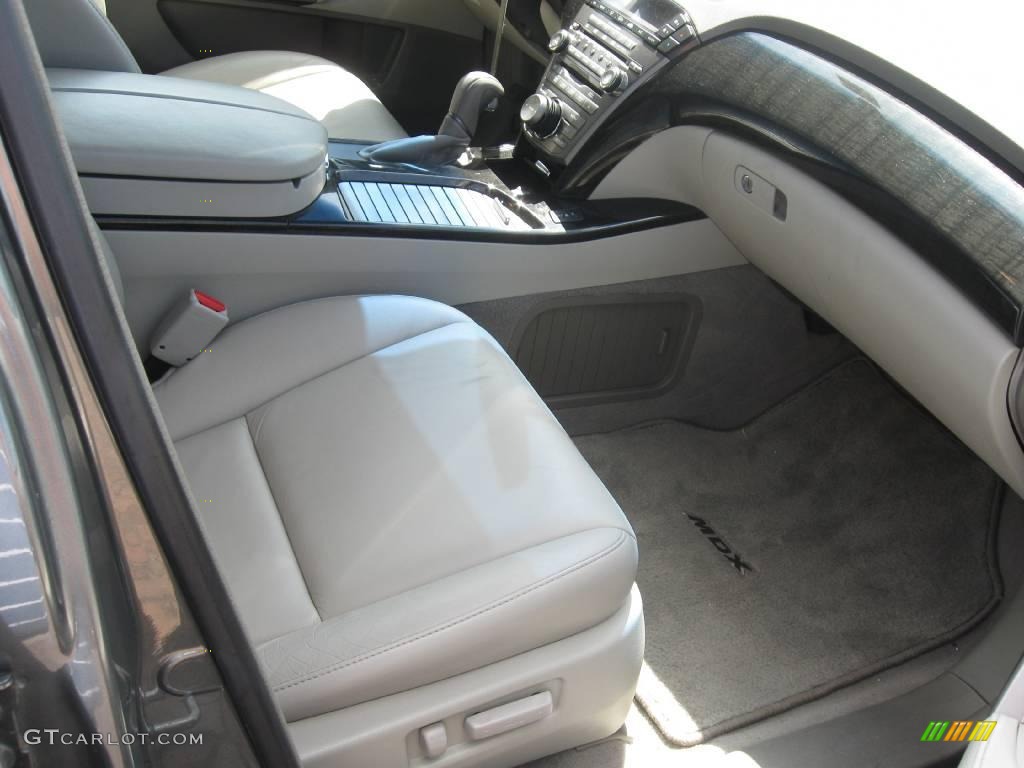 2007 MDX Technology - Nimbus Gray Metallic / Taupe photo #13