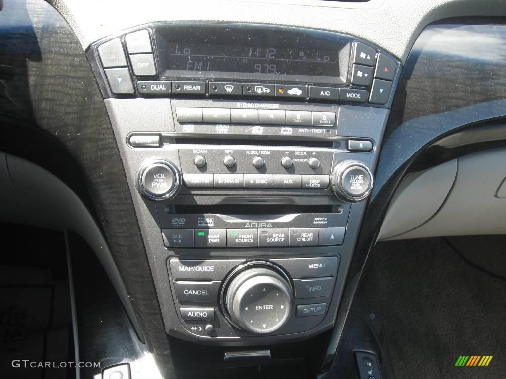 2007 MDX Technology - Nimbus Gray Metallic / Taupe photo #16