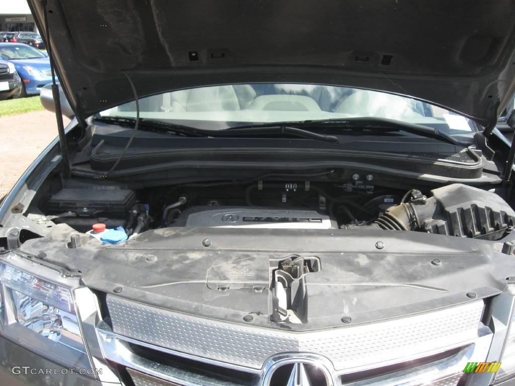 2007 MDX Technology - Nimbus Gray Metallic / Taupe photo #21