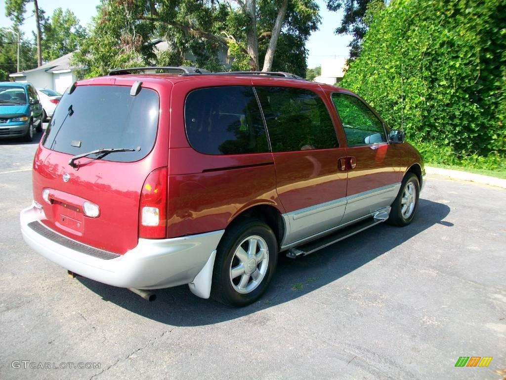 2001 Quest SE - Sunset Red Pearl / Slate photo #3