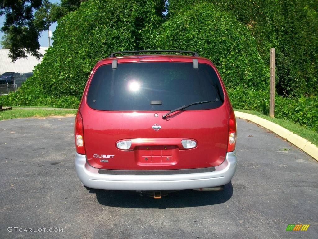 2001 Quest SE - Sunset Red Pearl / Slate photo #4