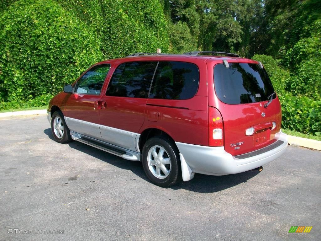 2001 Quest SE - Sunset Red Pearl / Slate photo #5