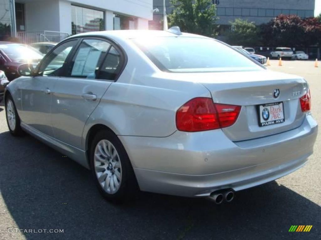 2009 3 Series 328i Sedan - Titanium Silver Metallic / Grey Dakota Leather photo #6