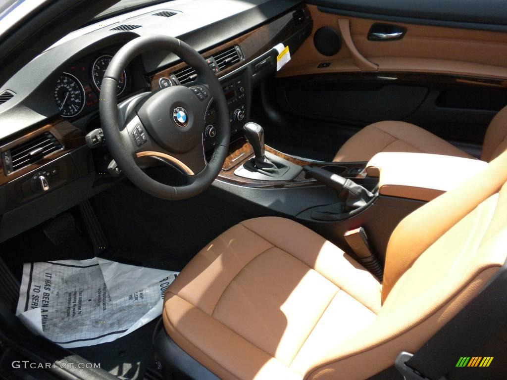 2009 3 Series 328i Convertible - Jet Black / Saddle Brown Dakota Leather photo #6