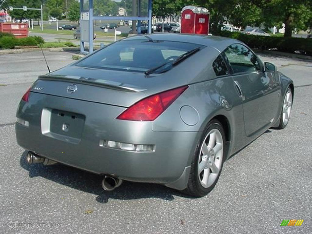 2003 350Z Touring Coupe - Silverstone Metallic / Charcoal photo #3