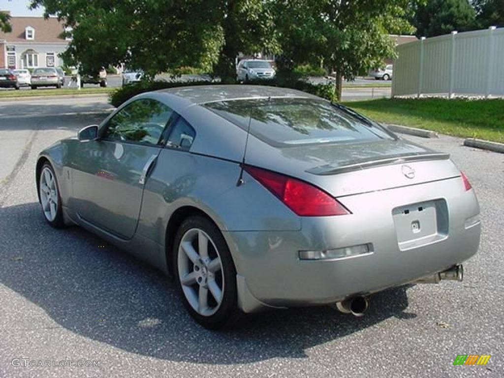 2003 350Z Touring Coupe - Silverstone Metallic / Charcoal photo #5
