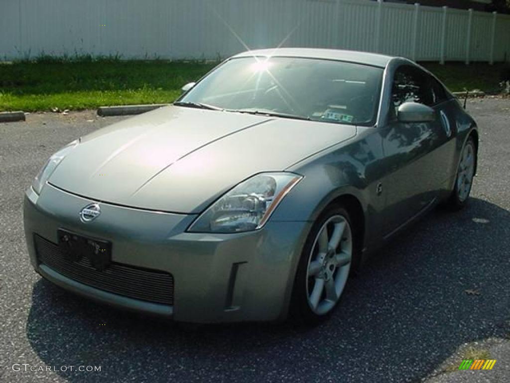 2003 350Z Touring Coupe - Silverstone Metallic / Charcoal photo #7