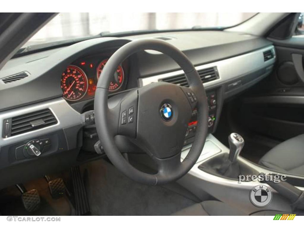 2009 3 Series 328i Sedan - Jet Black / Black photo #12