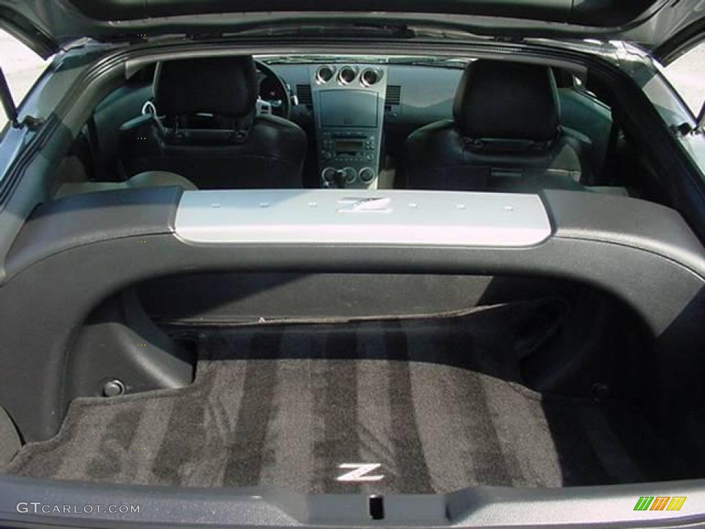 2003 350Z Touring Coupe - Silverstone Metallic / Charcoal photo #12