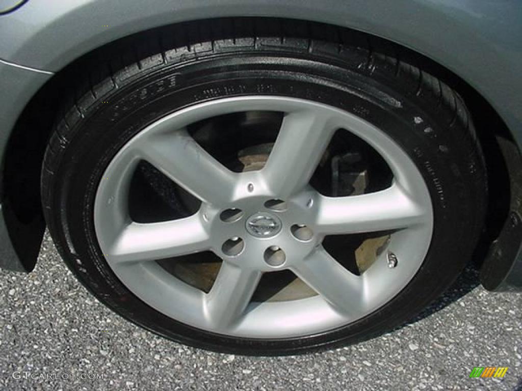 2003 350Z Touring Coupe - Silverstone Metallic / Charcoal photo #13