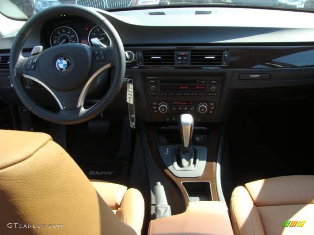 2009 3 Series 328i Sedan - Black Sapphire Metallic / Saddle Brown Dakota Leather photo #12